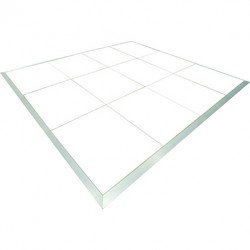 White Gloss Acrylic Dance Floor