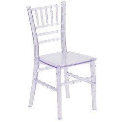 Clear **CHILDREN'S** Chiavari Ballroom Chair