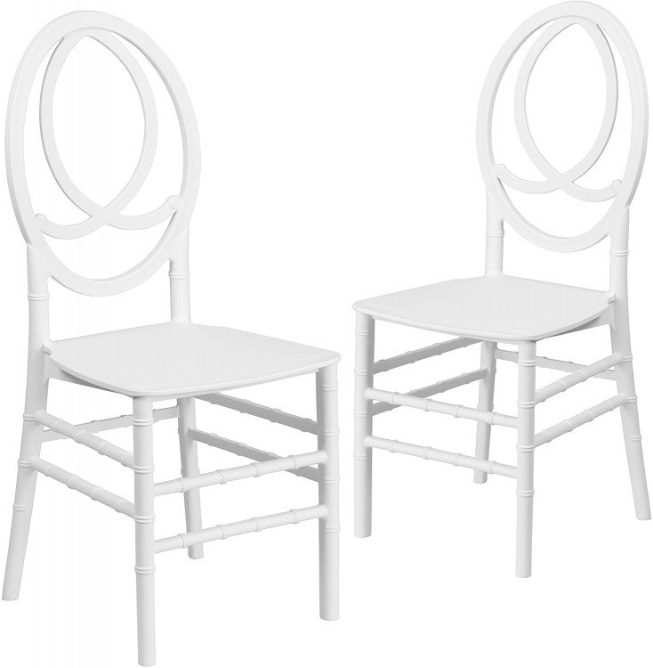 White Phoenix Back Chair High Line Event Rentals Corp Brooklyn NY