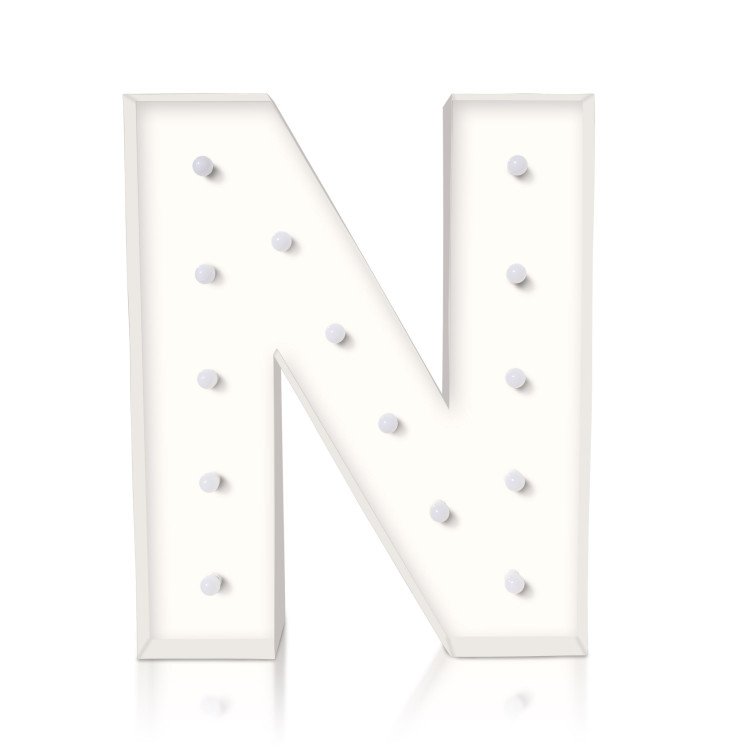 Letters N