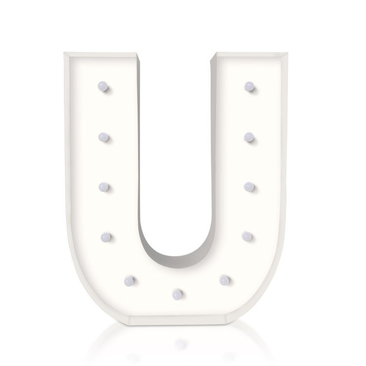 Letters U