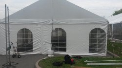 Tent Walls Cathedral Window