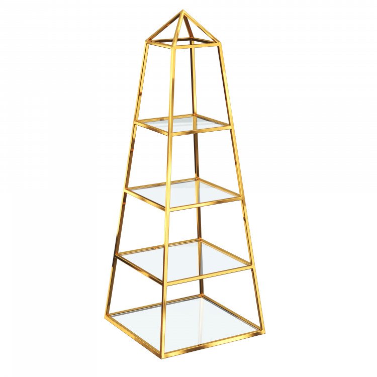 Gold Dome Shelf Display