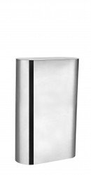 Silver Oblong Pedestal Display 30