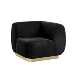 Colette Corner - Black Velvet