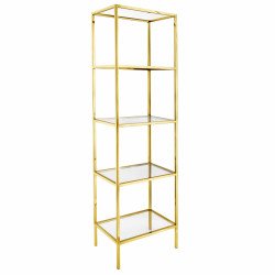 A120Rental Shelf202 2 1697210937 Gold Draped Arch Display Shelf - 3 Piece Set