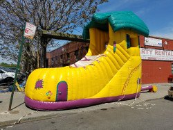 Inflatable Shoe Slide