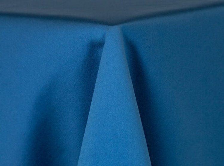 Azure Lamour Matte Satin Linen