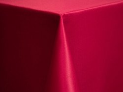 Cerise Lamour Matte Satin Linen