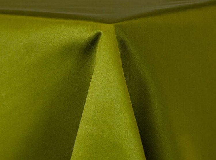 Moss Lamour Matte Satin Linen