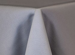 Silver Lamour Matte Satin Linen