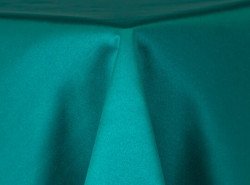 Teal Lamour Matte Satin Linen