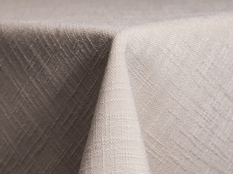 Silver Panama Linen