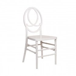 White Phoenix Back Chair