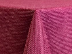 Hot Pink Rattan Linen