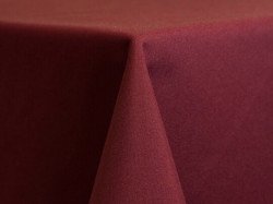 Burgundy Polyester Linen