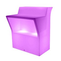 Led Furniture - Led Nightclub Glow Bar Middle w/shelf