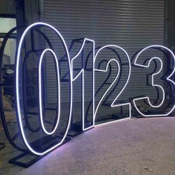 框架霓虹灯6 1 1704131125 5' Neon Marquee Numbers