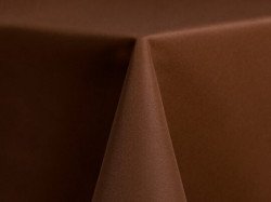 Brown Polyester Linen