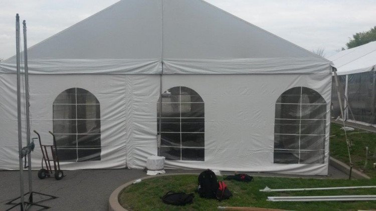 Tent Walls Solid White