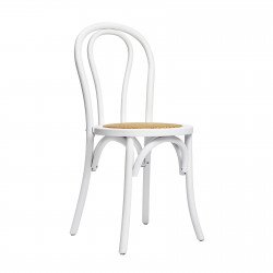 A120Party Chairs 451 1712249605 White Bentwood Chair & Rattan Seat