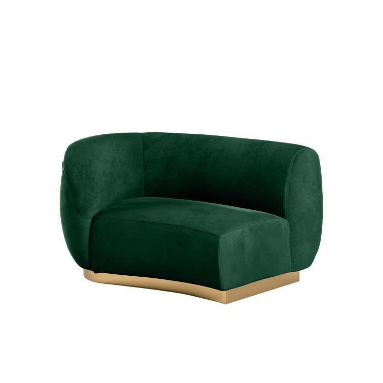 Colette Sofa - Emerald Velvet