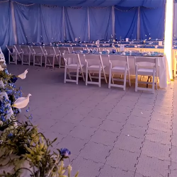 portable outdoor tile wedding tent 500 1638991356 Tent Deck Flooring Indoor/Outdoor Black and Grey