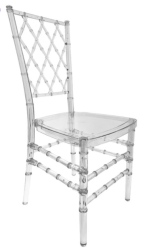 Clear Diamond Back Chair Clear Diamond Back Chair