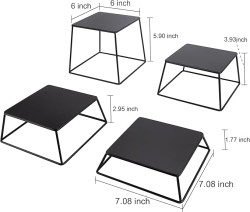 Tabletop20Reiser20black202 1754511185 Dessert Table Risers Display Stands Food display Black Metal
