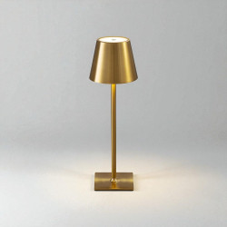 Gold Cordless Rechargeable Table Lamp  (Set of 4)