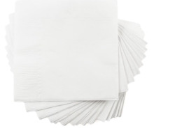 White paper Napkins
