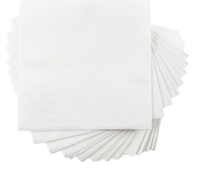 White paper Napkins