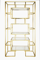 Gold Shaker Shelf Display Gold Shaker Shelf Display