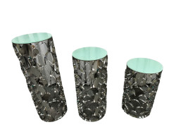 Silver Fig Round Cake Stand