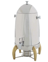 Virtuoso Coffee Urns with Gold Legs, 5-Gallon