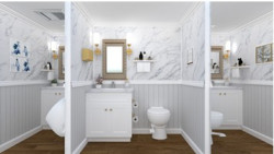 320stall 1770072519 Luxury Portable Toilet 3 Stall Trailer